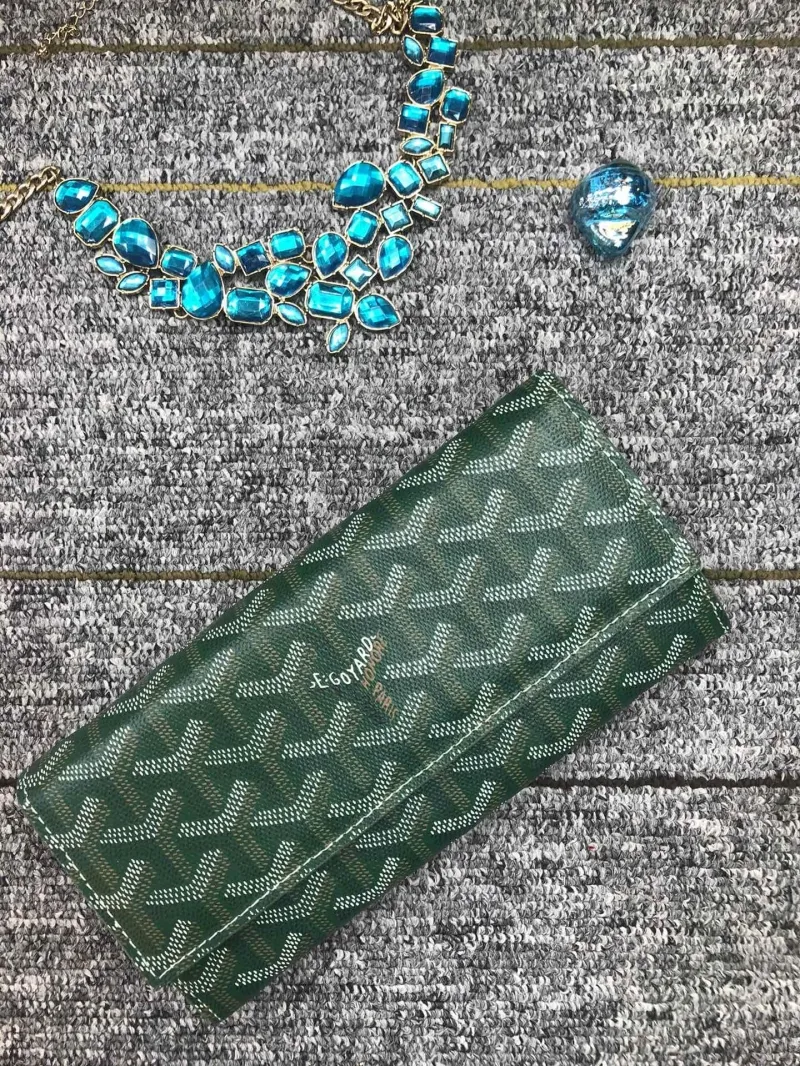 Goyard Green Long Wallet 503
