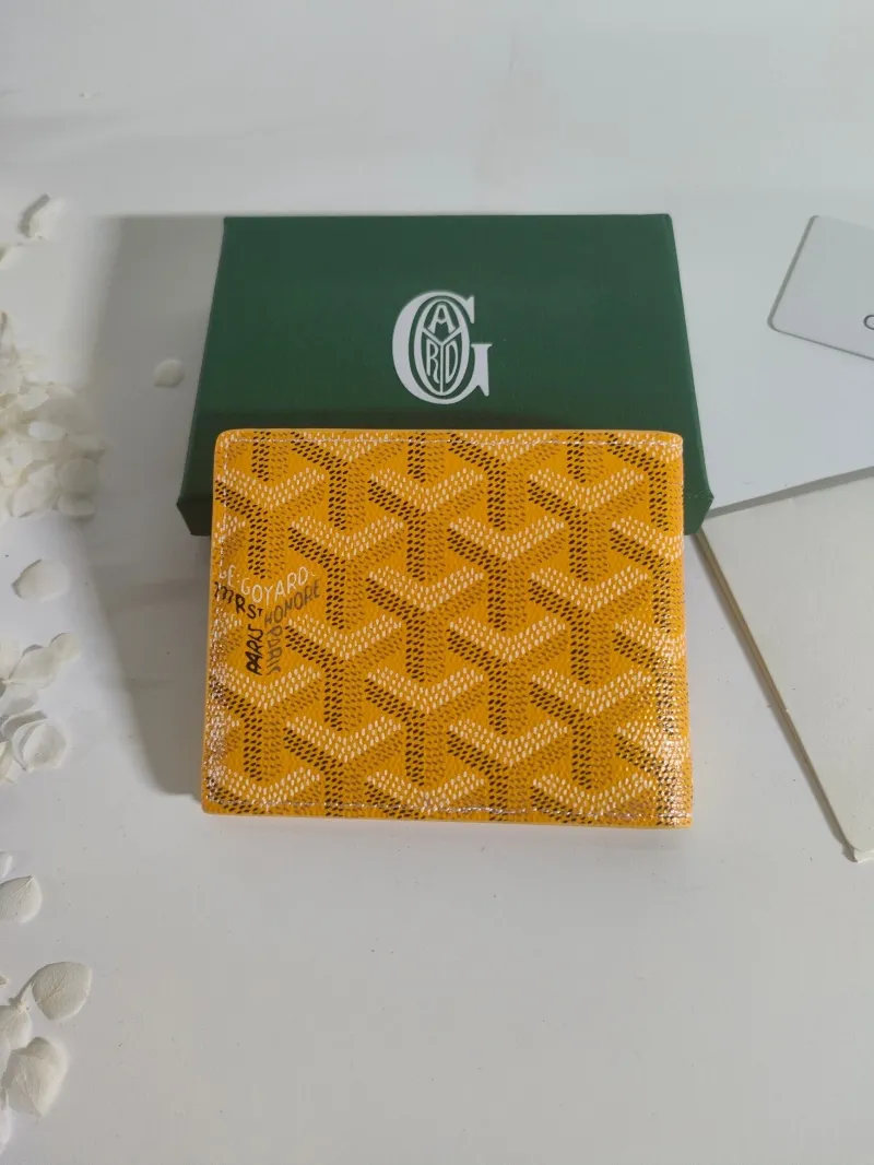 Alternative view of Goyard Yellow Bifold Wallet
