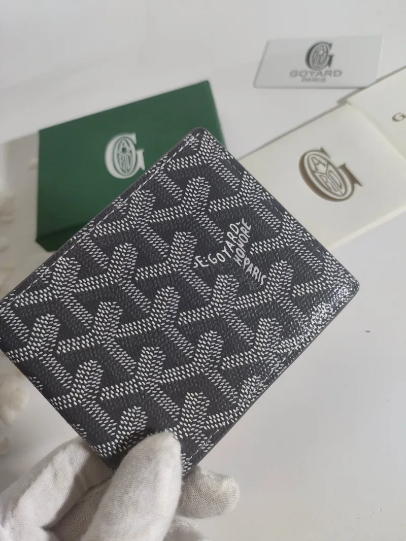 Goyard Dark Gray Bifold Wallet 506 - Image 7