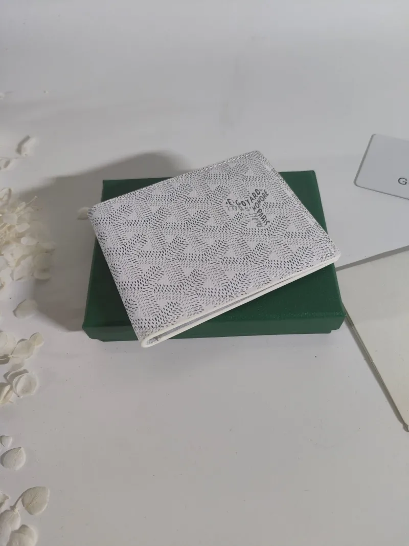 Goyard White Bifold Wallet 507 - Image 3
