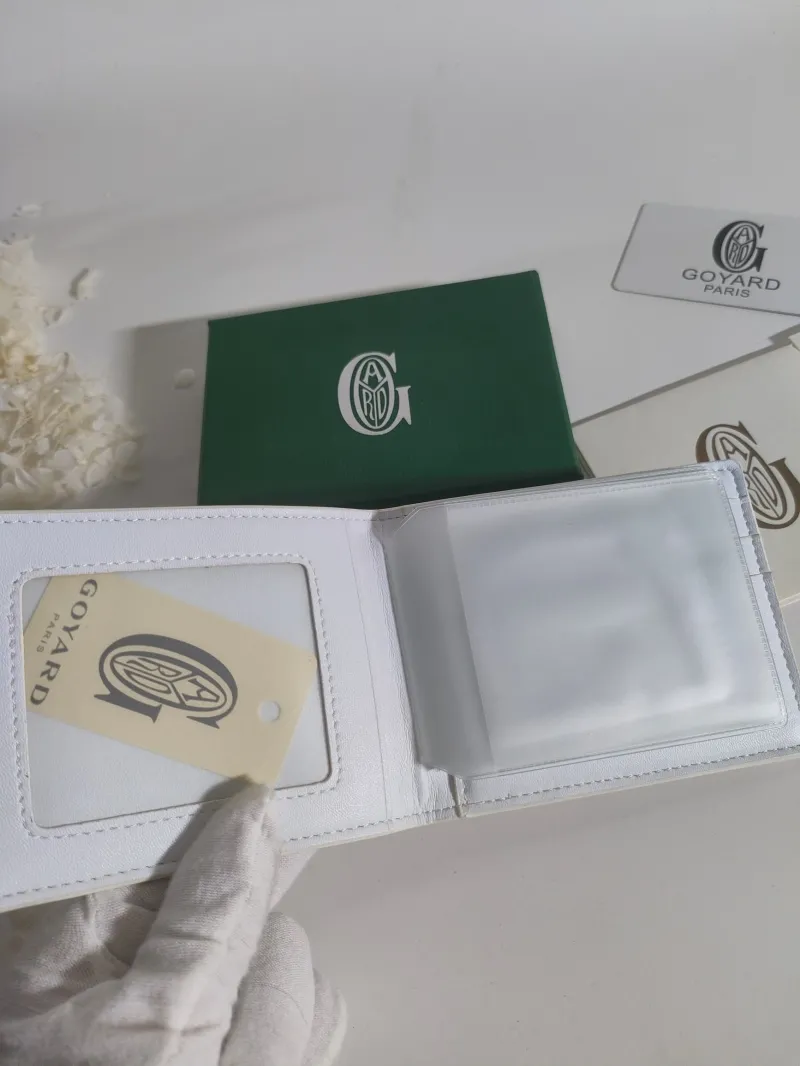 Goyard White Bifold Wallet 507 - Image 4