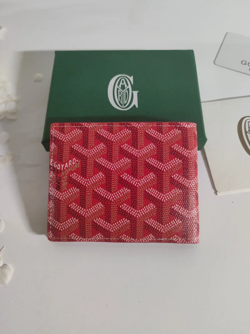 Alternative view of Goyard Red Bifold Wallet 513