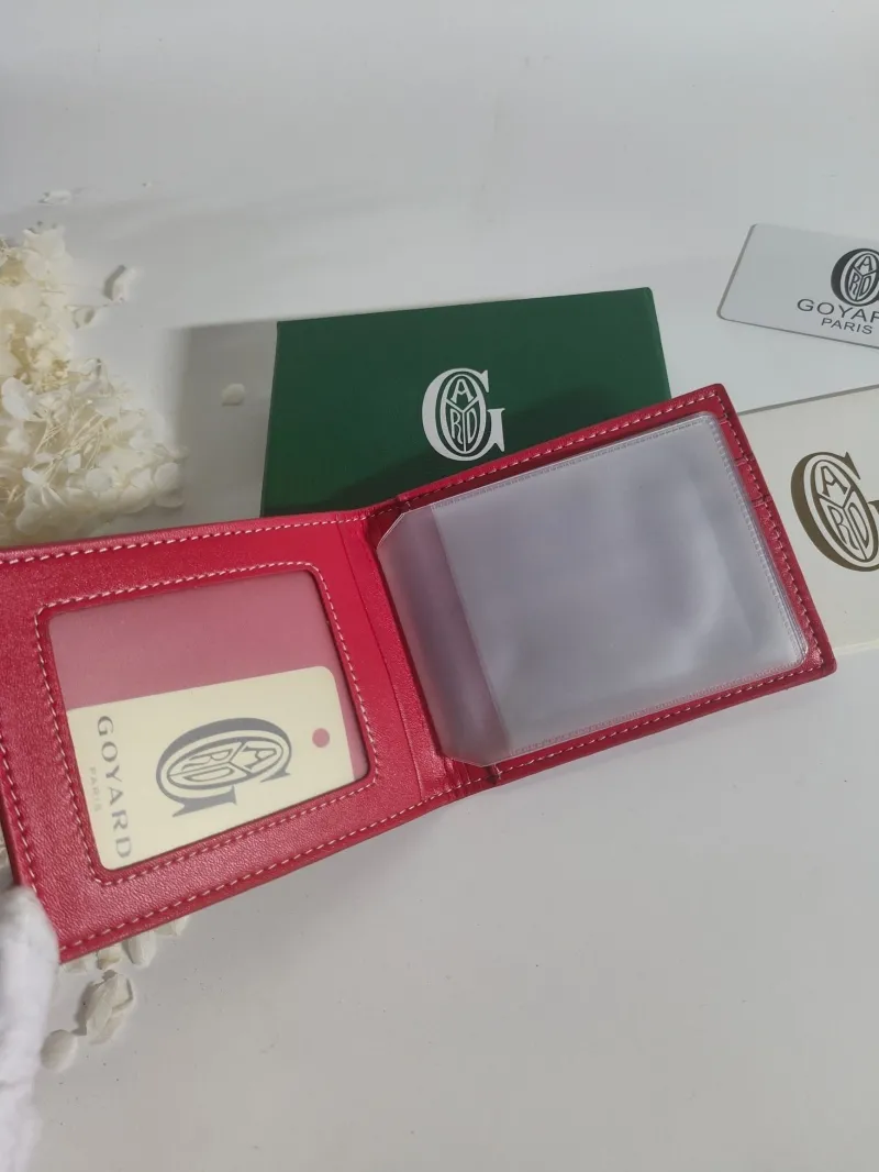 Goyard Red Bifold Wallet 513 - Image 4