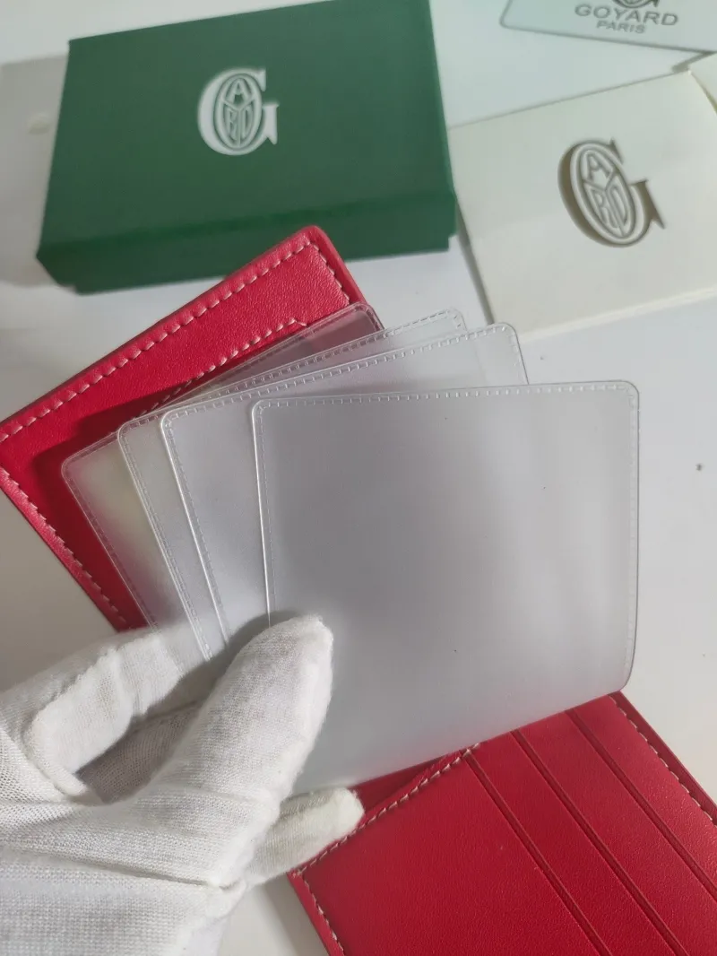 Goyard Red Bifold Wallet 513 - Image 6