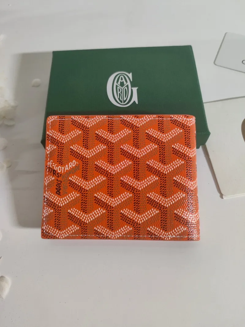 Alternative view of Goyard Orange Bifold Wallet 515