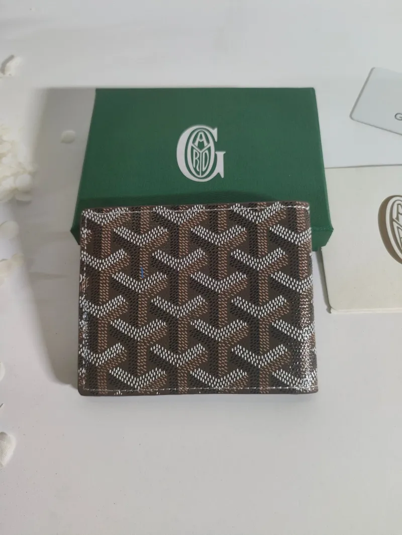 Alternative view of Goyard Brown Bifold Wallet 517