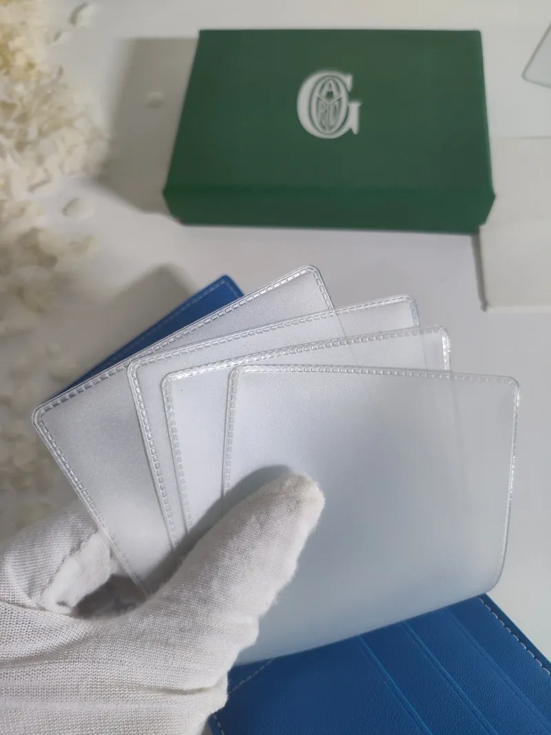 Goyard Blue Bifold Wallet 518 - Image 6