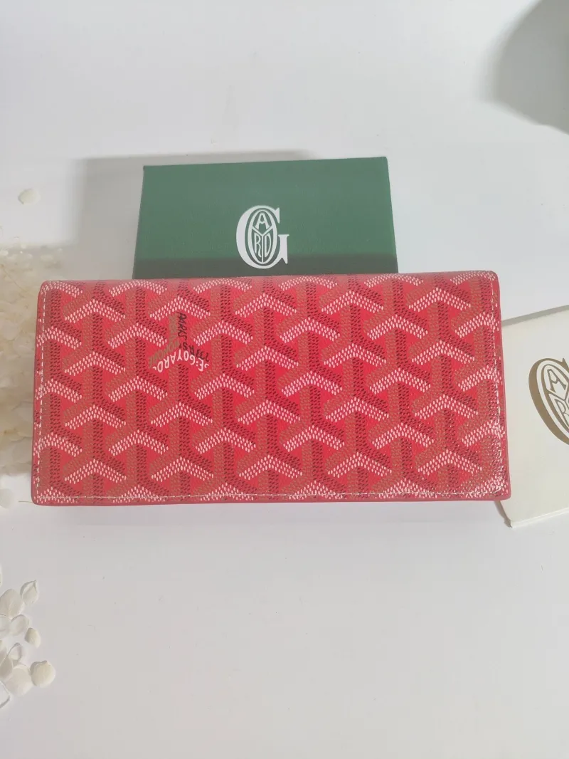 Alternative view of Goyard Red Long Wallet 519