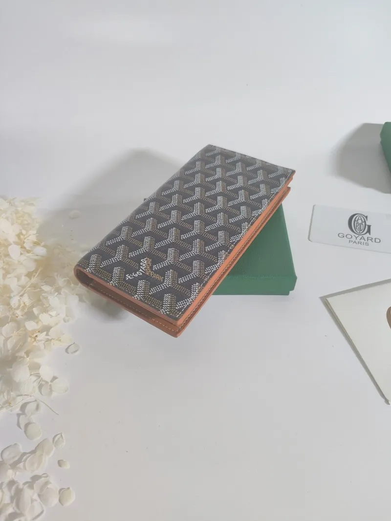 Goyard Brown Long Monogram Wallet - Image 3
