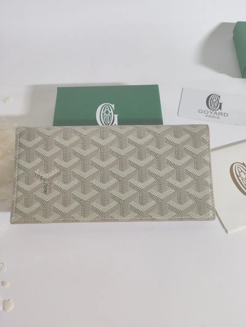 Goyard 522 Beige Long Wallet