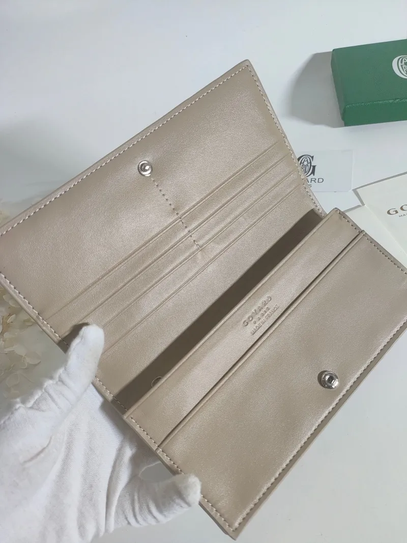 Goyard 522 Beige Long Wallet - Image 4