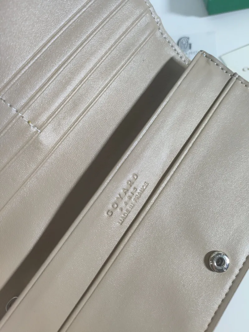 Goyard 522 Beige Long Wallet - Image 5