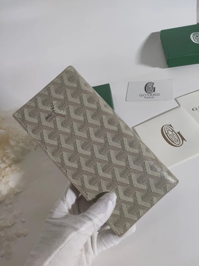 Goyard 522 Beige Long Wallet - Image 7