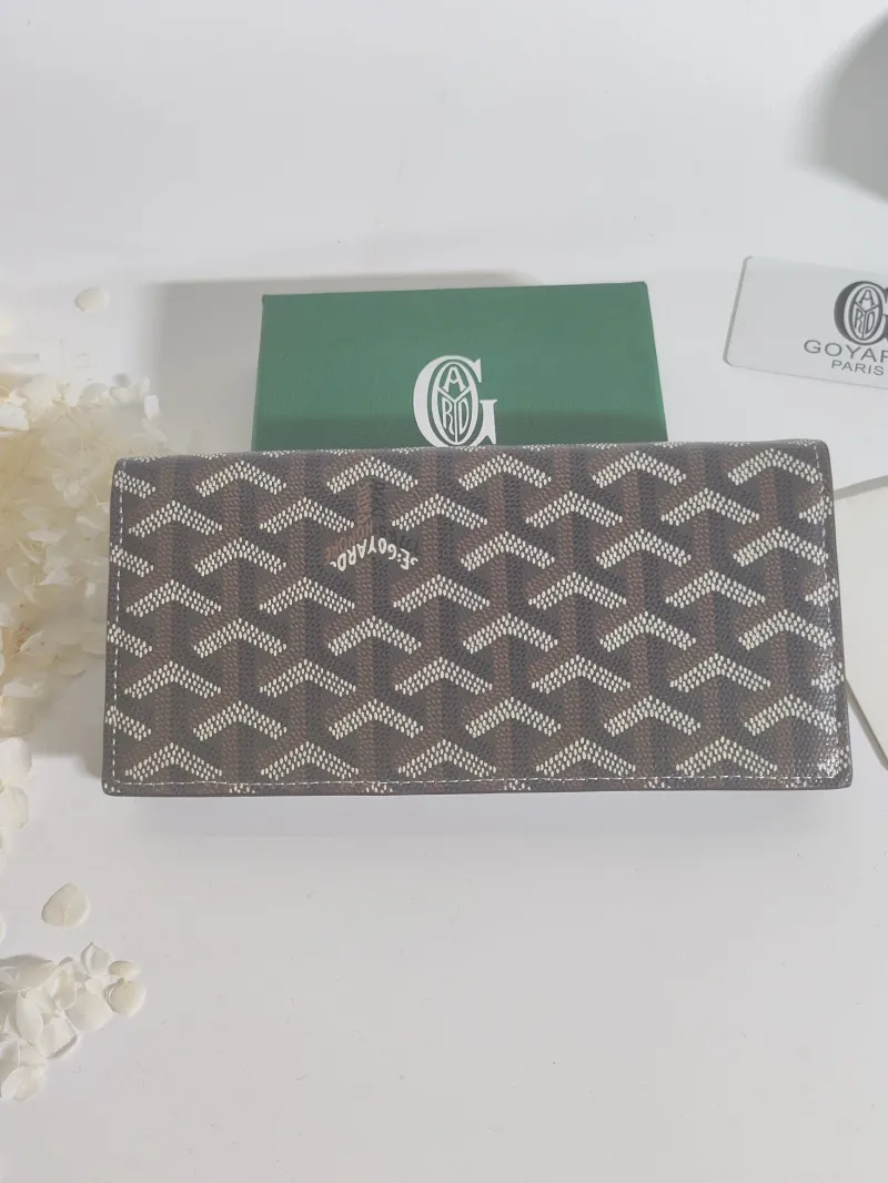 Alternative view of Goyard Brown Long Wallet 526