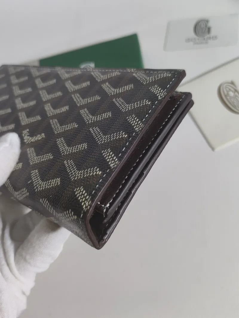 Goyard Brown Long Wallet 526 - Image 7