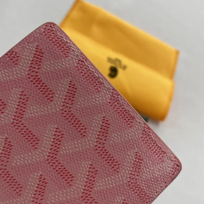 Goyard Pink Bifold Wallet 641 - Image 5