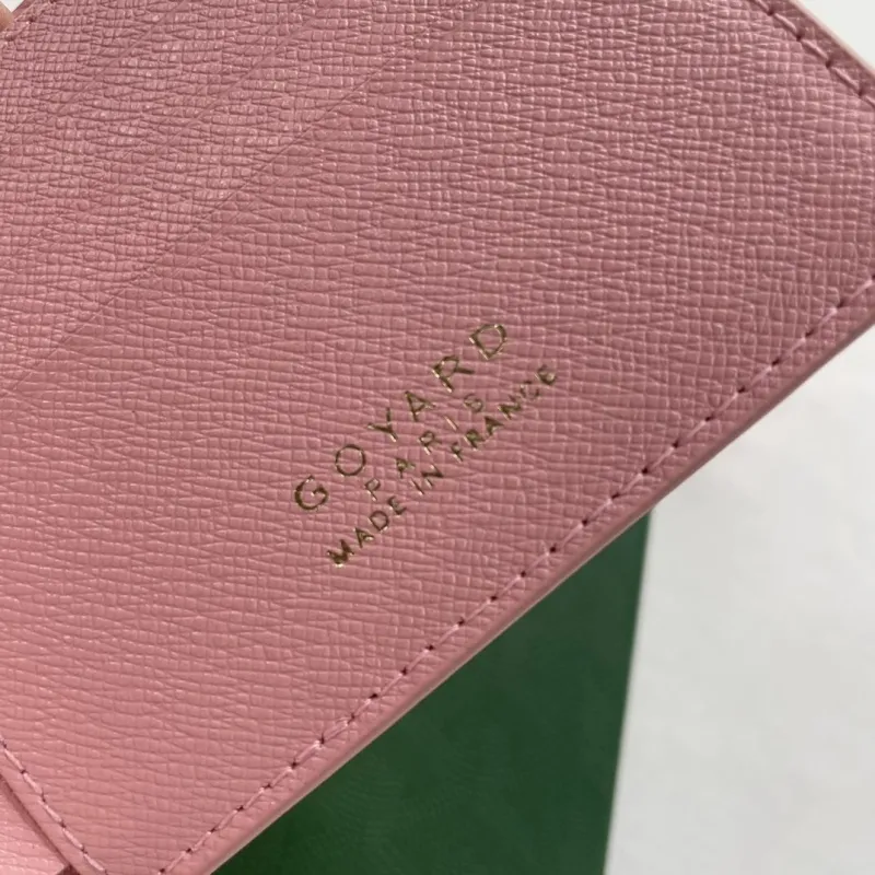 Goyard Pink Bifold Wallet 641 - Image 8