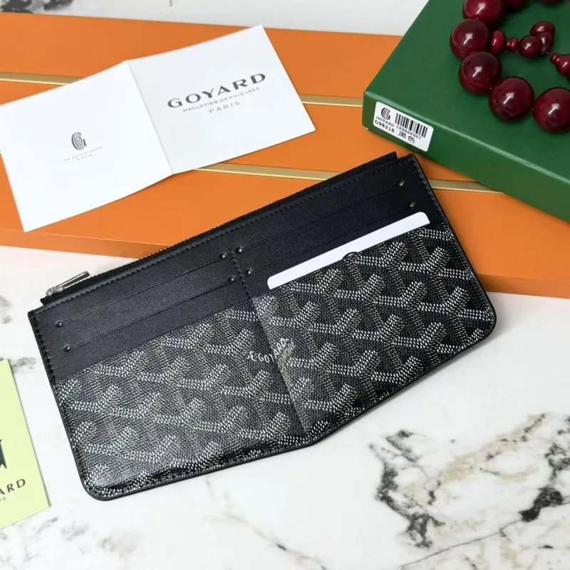 Goyard Black Long Wallet G98316