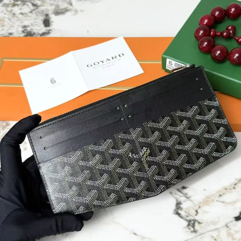 Goyard Black Long Wallet G98316 - Image 4