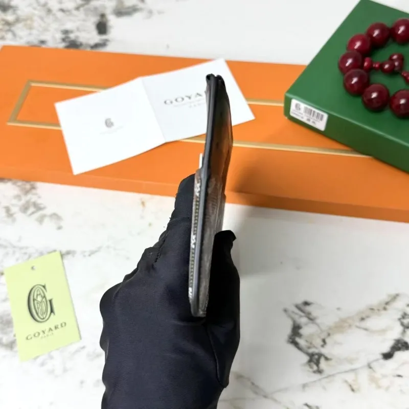 Goyard Black Long Wallet G98316 - Image 5
