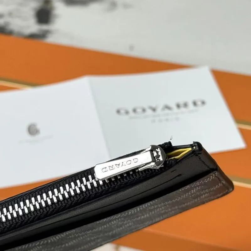 Goyard Black Long Wallet G98316 - Image 7