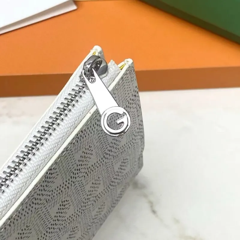 Goyard White Card Holder Wallet G808 - Image 6
