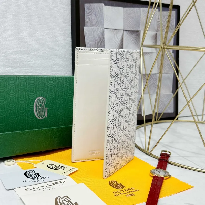 Goyard White Long Wallet 679 - Image 3
