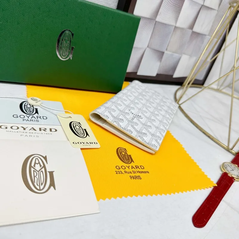 Goyard White Long Wallet 701 - Image 3