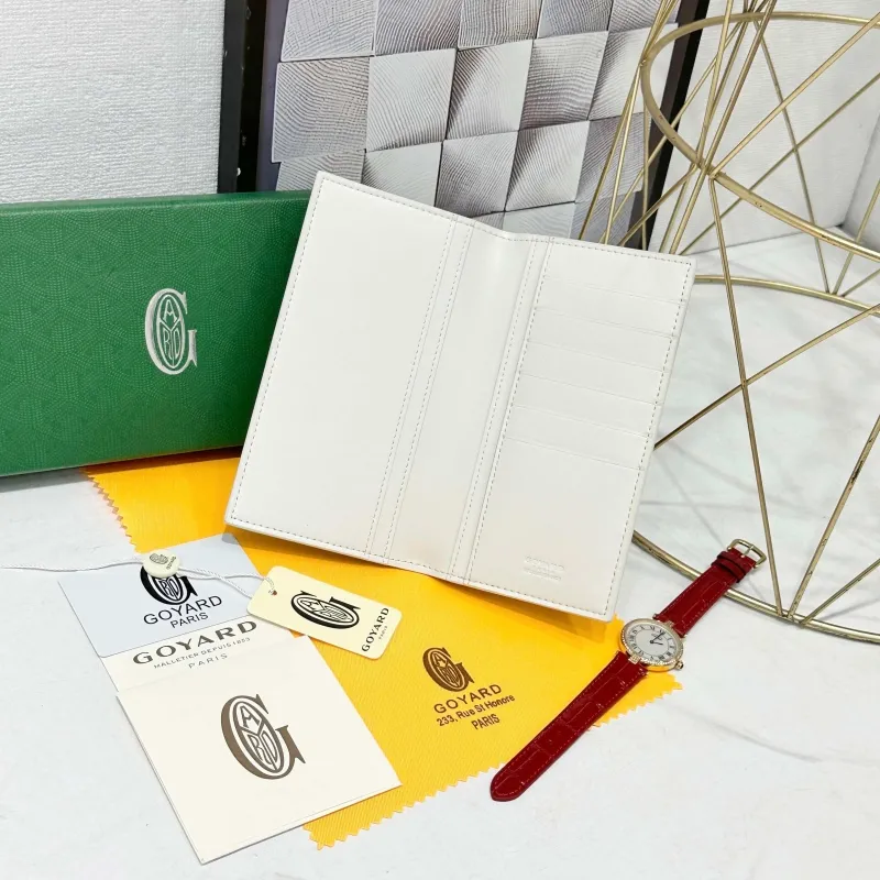 Goyard White Long Wallet 701 - Image 4