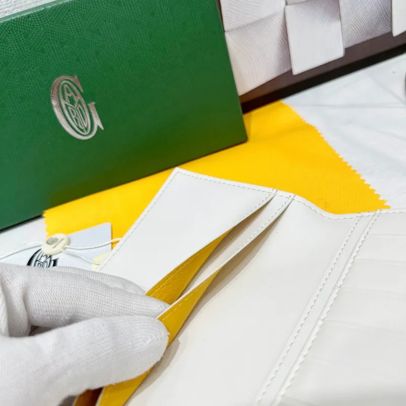 Goyard White Long Wallet 701 - Image 5