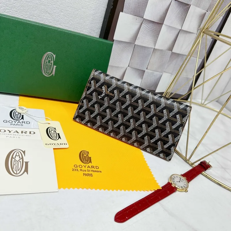 Alternative view of Goyard Black Long Wallet