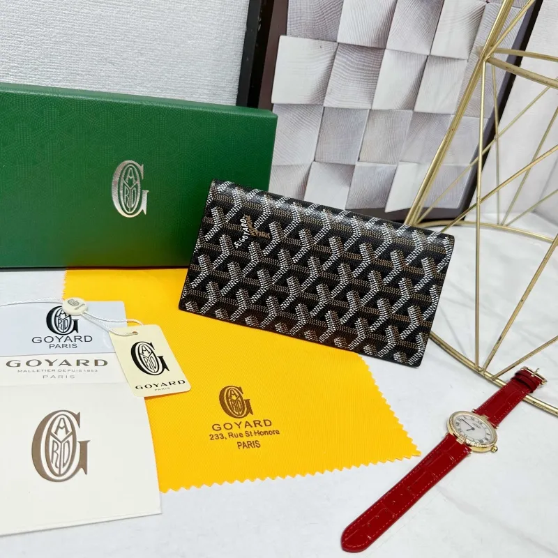 Alternative view of Goyard Black Long Bifold Wallet