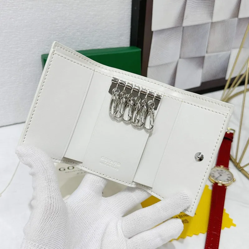 Goyard White Bifold Wallet 712 - Image 5