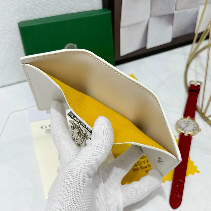 Goyard White Bifold Wallet 712 - Image 6