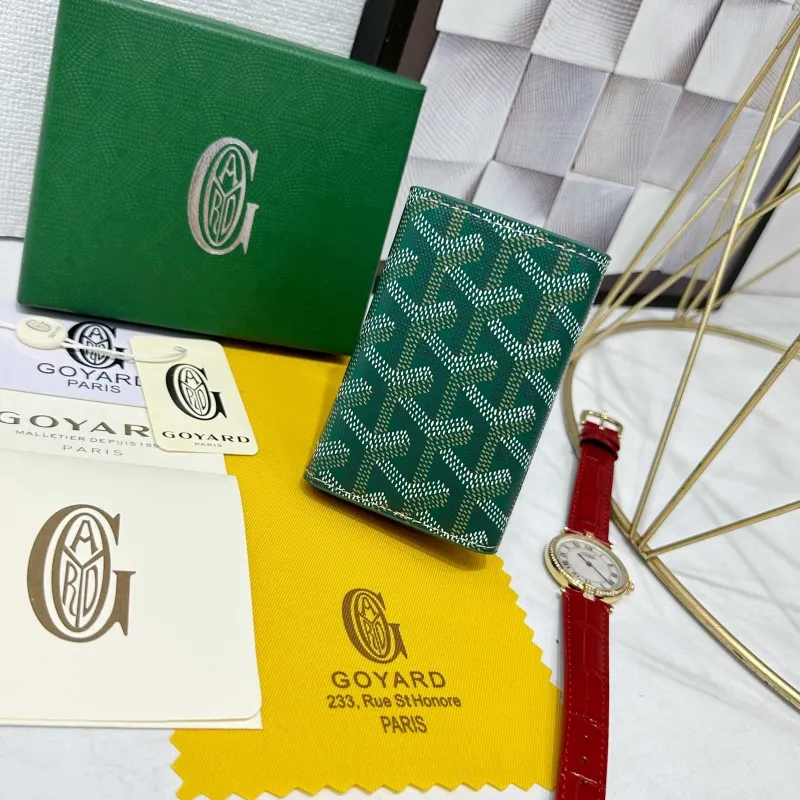 Alternative view of Goyard Green Wallet Model 716