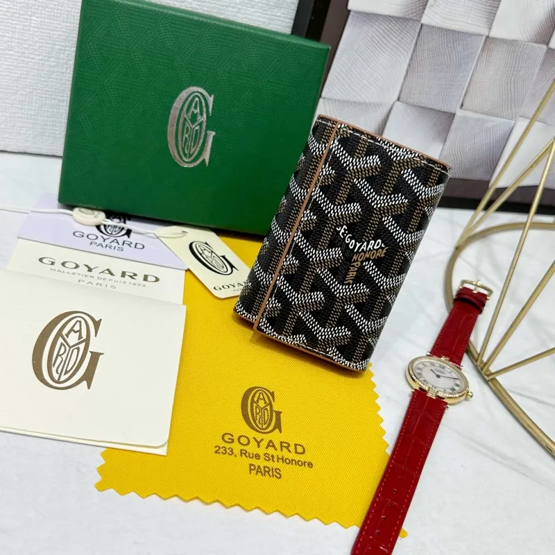 Goyard Classic Monogram Card Wallet
