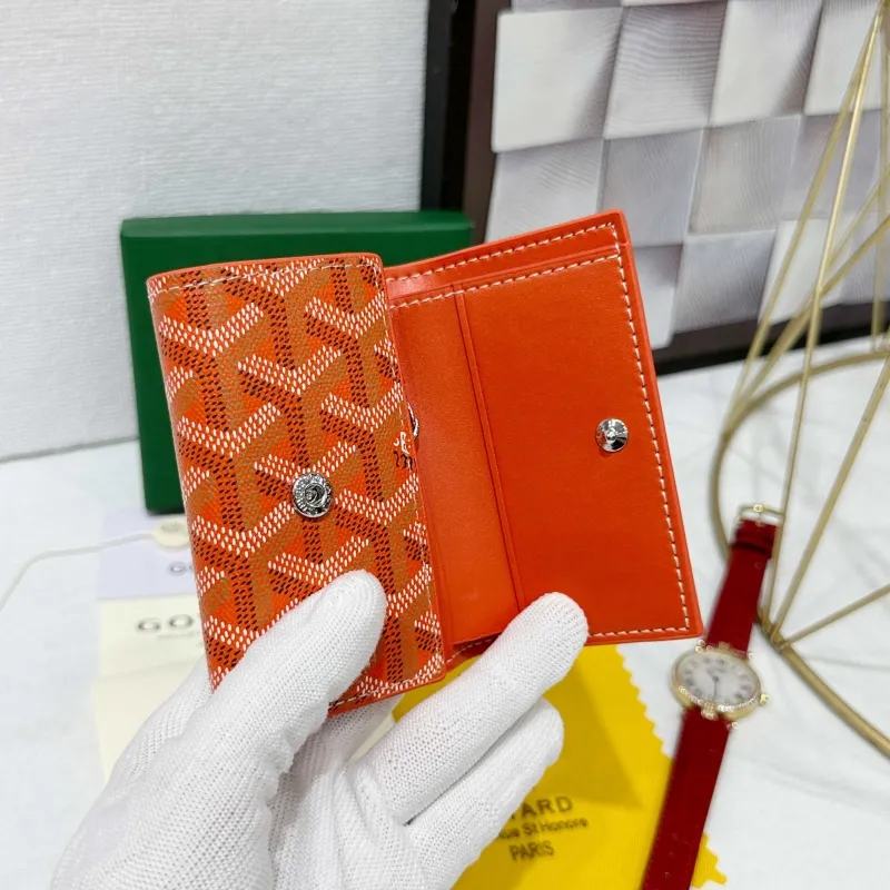 Goyard Orange Wallet Model 719 - Image 4