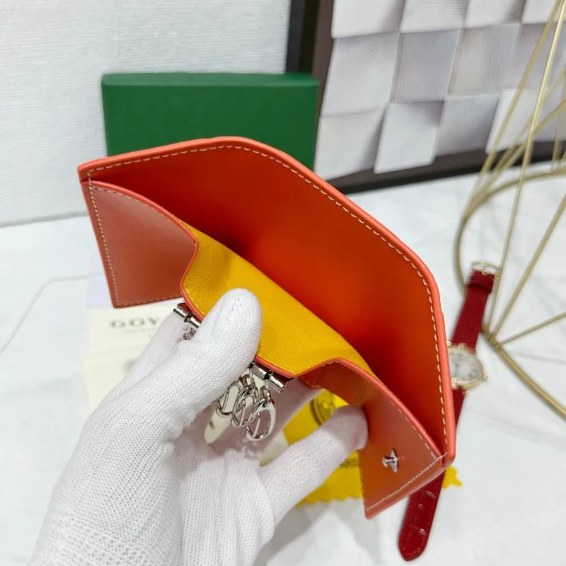 Goyard Orange Wallet Model 719 - Image 6