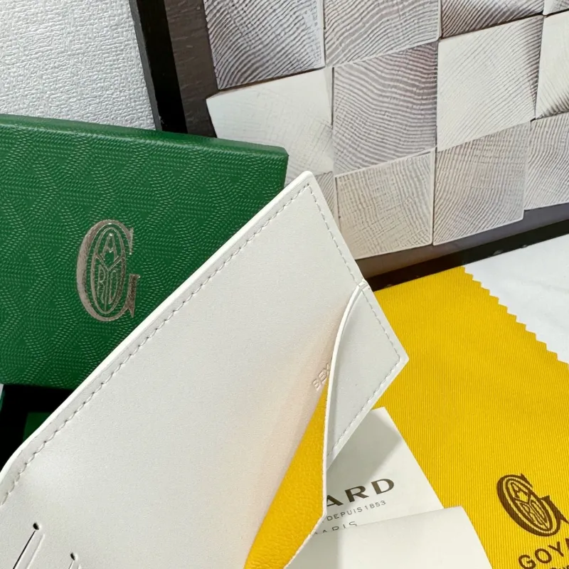 Goyard White Bifold Wallet 734 - Image 6