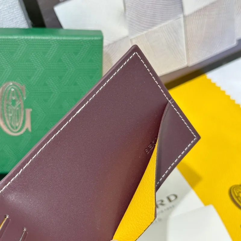 Goyard Burgundy Bifold Wallet 735 - Image 6