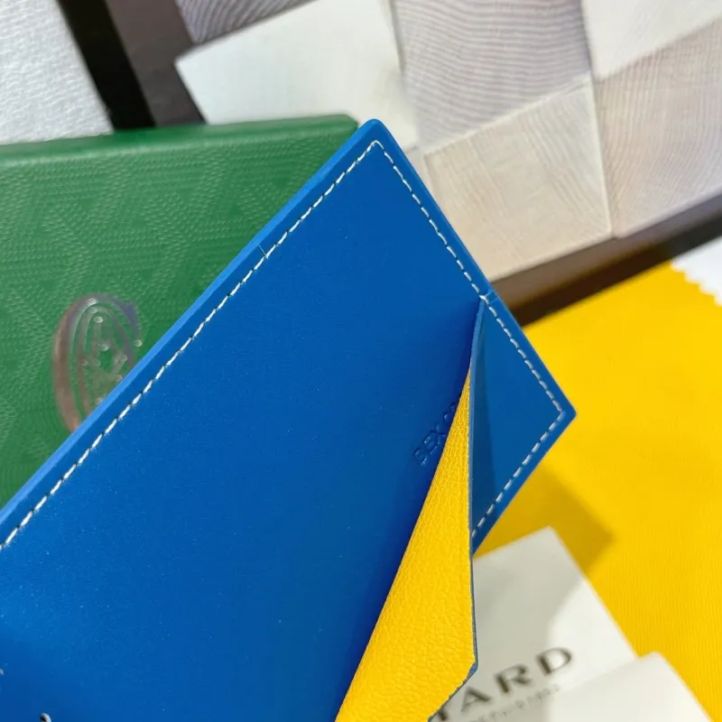 Goyard Blue Bifold Wallet 737 - Image 6