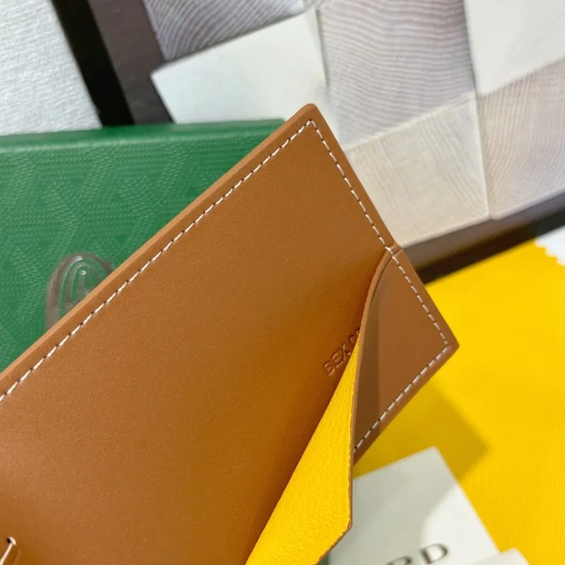 Goyard Black Monogram Bifold Wallet 739 - Image 6