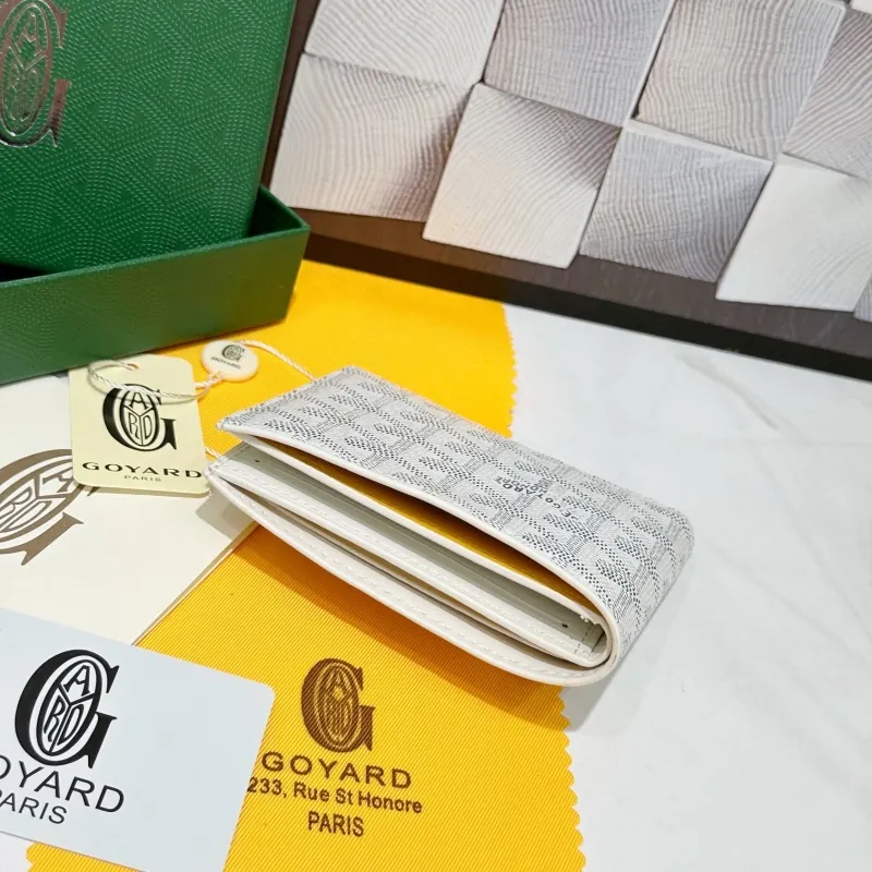 Goyard White Bifold Wallet 744 - Image 3