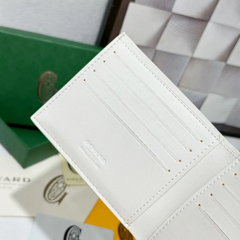 Goyard White Bifold Wallet 744 - Image 5