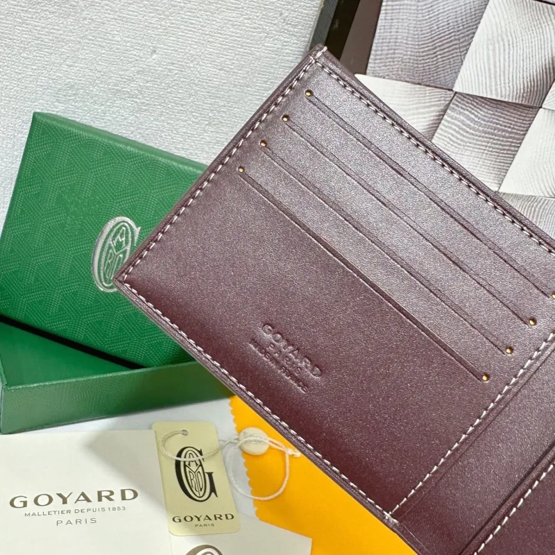 Goyard Brown Bifold Wallet 745 - Image 5