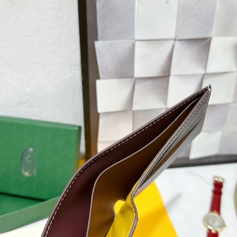 Goyard Brown Bifold Wallet 745 - Image 6