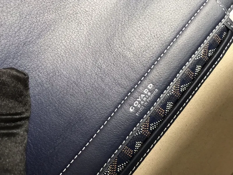 Goyard Navy Rouette Tote Bag - Image 8
