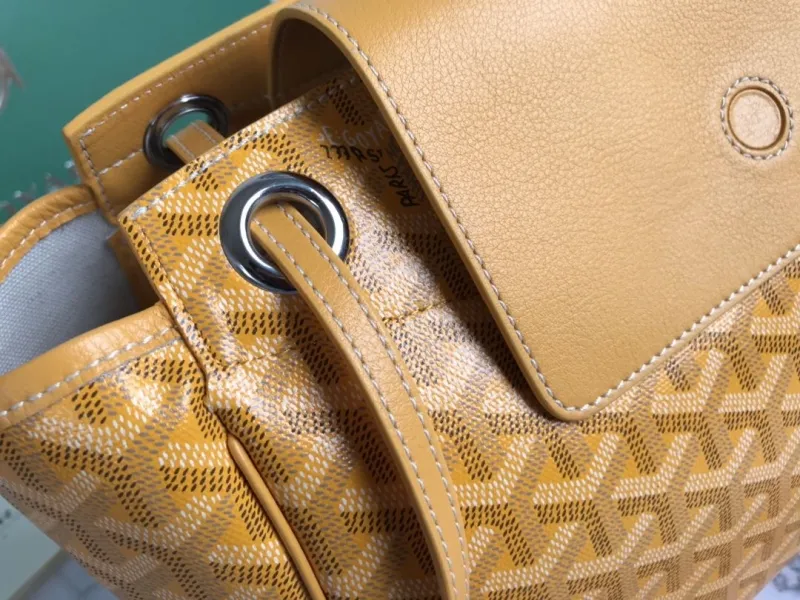 Goyard Yellow Rouette Tote Bag - Image 5