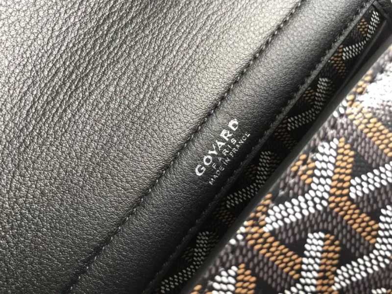Goyard Rouette Black Tote Bag - Image 7
