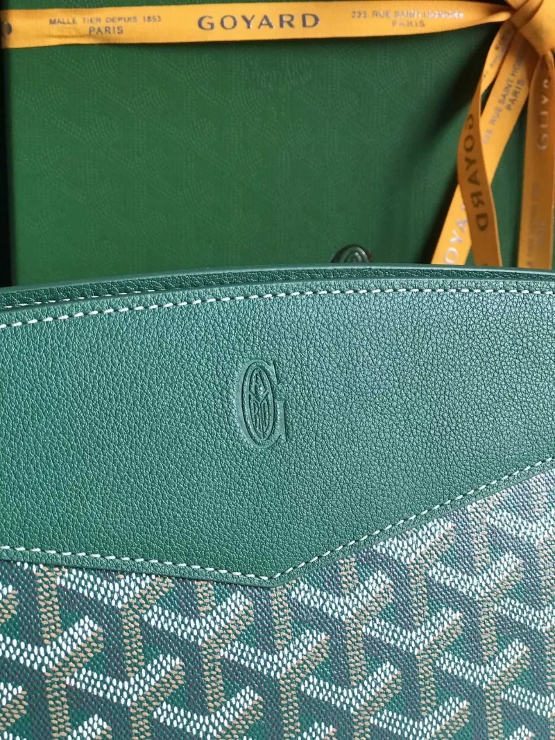 Goyard Green Rouette Shoulder Bag - Image 4